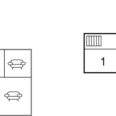 Vakantiehuis 2 Bedroom Stunning In